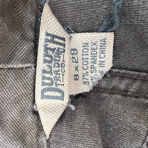 Duluth Trading Co. Jeans Women's 8x29 Brown Duluth Flex FH Work Pants Normcore - Picture 11 of 12